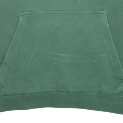 Nike Men's Green Pullover Hoodie Size M Logo Fleece Sweatshirt