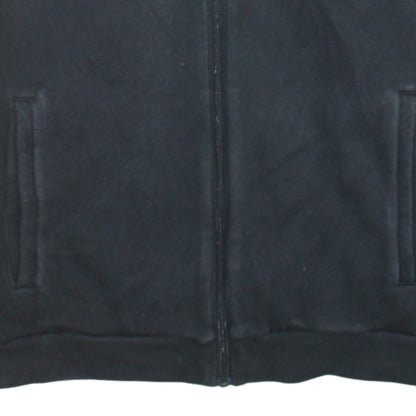 Adidas Men's Black Full Zip Hoodie L Sports Fleece Sweatshirt