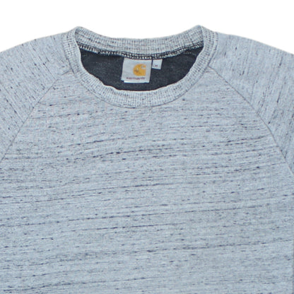 Carhartt Men's Grey Pullover Sweatshirt M Regular Fit Crew Neck