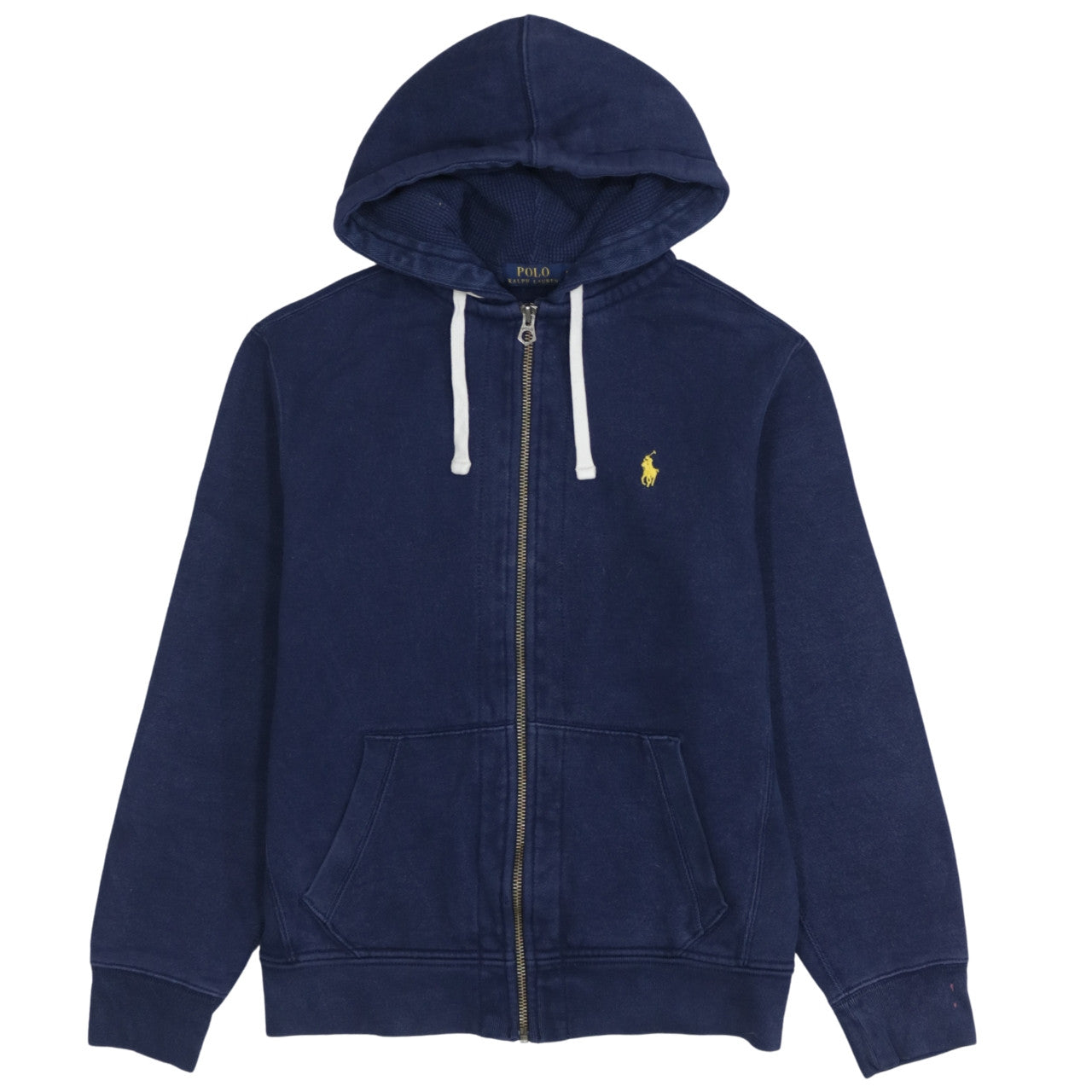 Polo Ralph Lauren Men's Blue Full Zip Hoodie Medium