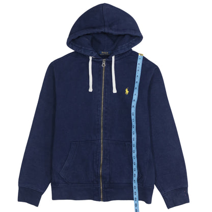 Polo Ralph Lauren Men's Blue Full Zip Hoodie Medium