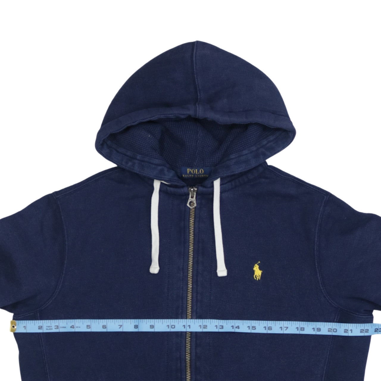 Polo Ralph Lauren Men's Blue Full Zip Hoodie Medium