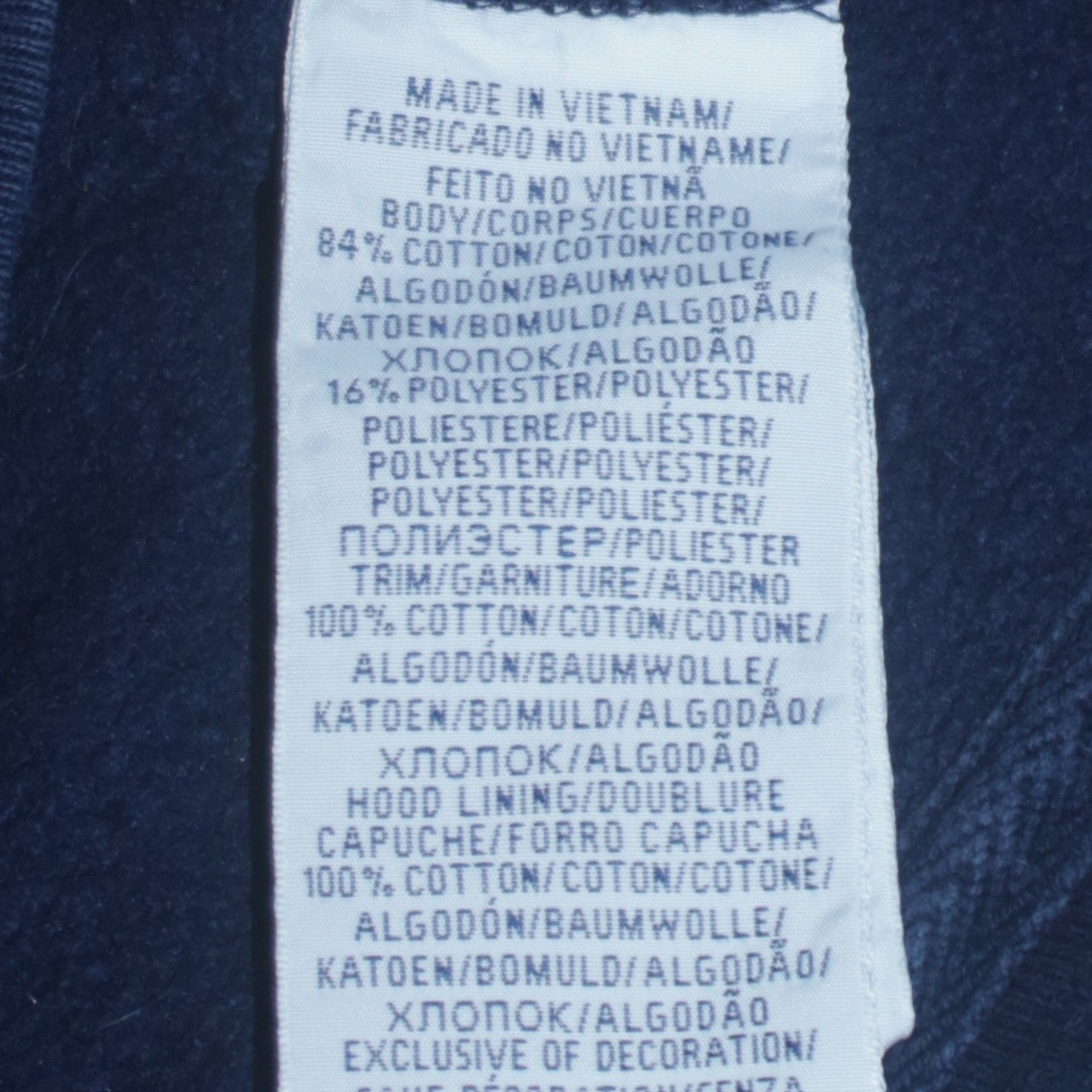 Polo Ralph Lauren Men's Blue Full Zip Hoodie Medium