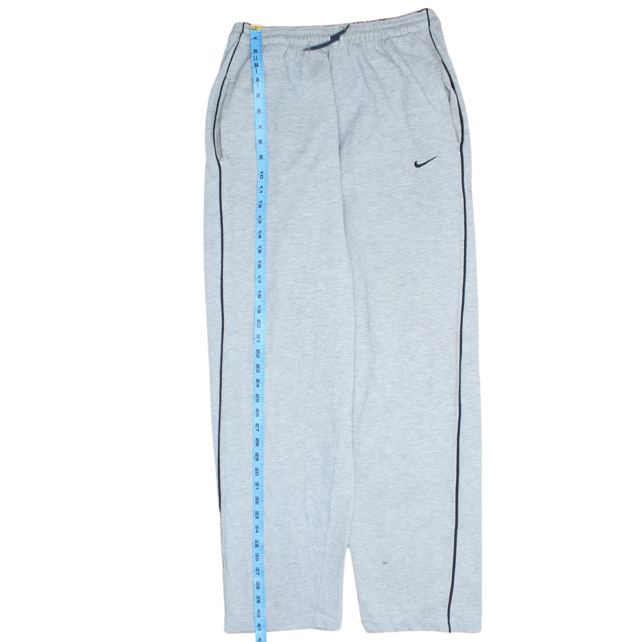 Nike Men's Grey 2XL Track Pants Jersey Straight Leg Activewear Trousers