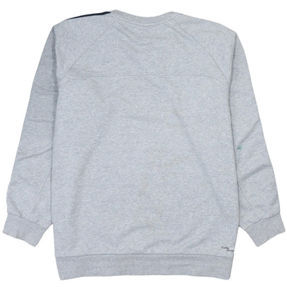 Adidas Men's Grey XL Pullover Sweatshirt Crew Neck Sports Essentials