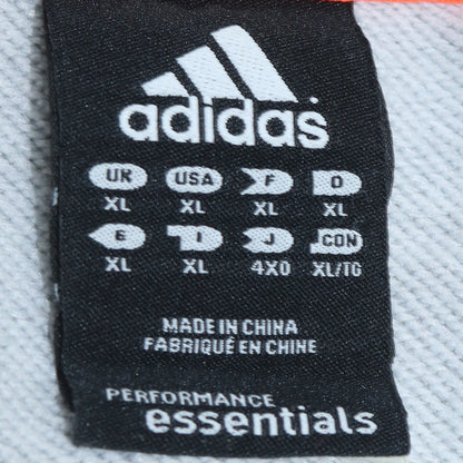 Adidas Men's Grey XL Pullover Sweatshirt Crew Neck Sports Essentials