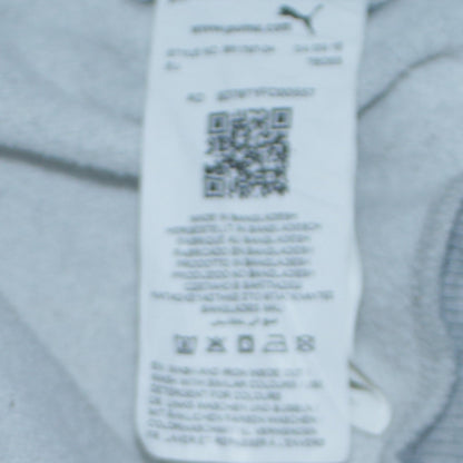 Puma Womens Grey Hoodie Size 14 Pullover Hooded Sweatshirt