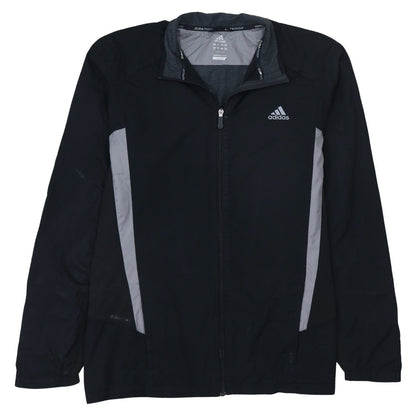 Adidas Mens Black XL ClimaProof Windbreaker Jacket