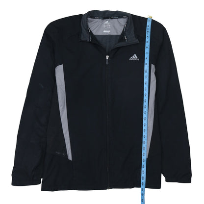 Adidas Mens Black XL ClimaProof Windbreaker Jacket