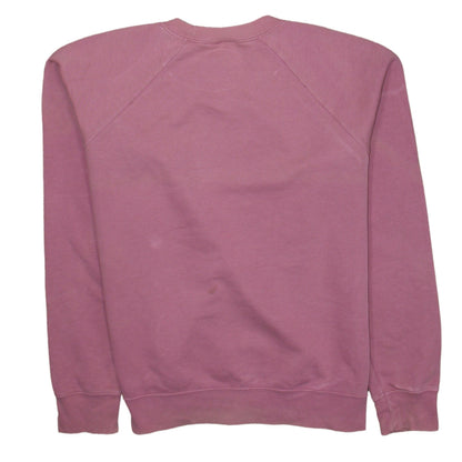 Nike Womens Pink Crew Neck Pullover Sweatshirt Medium