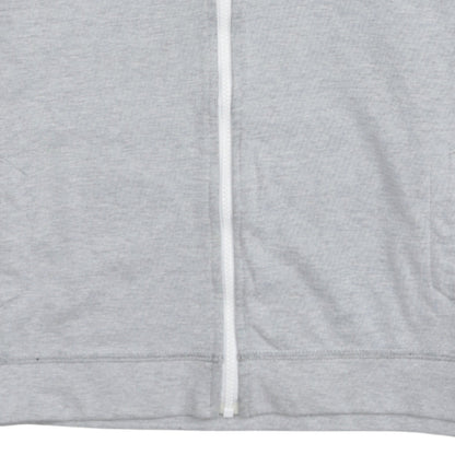 Nike Boys Grey Full Zip Hoodie Sweatshirt XL 13-15 Years Hooded Logo