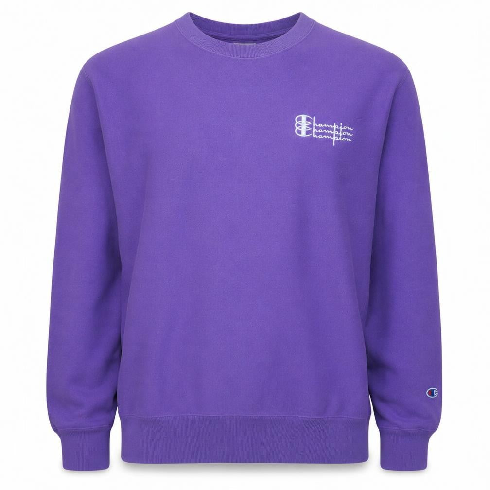Champion Men's Purple XL Reverse Weave Pullover Sweatshirt