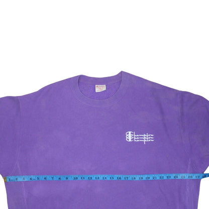 Champion Men's Purple XL Reverse Weave Pullover Sweatshirt