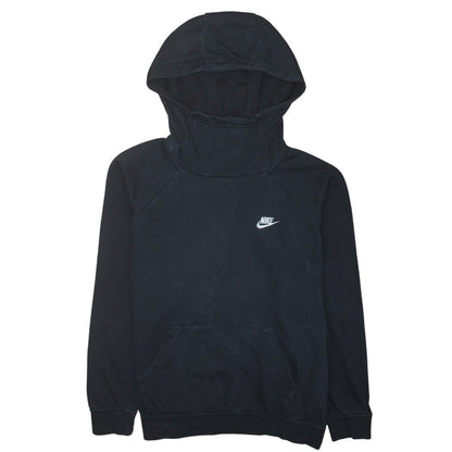 Nike Men's Black Pullover Hoodie L Regular Fit High Neck Fleece