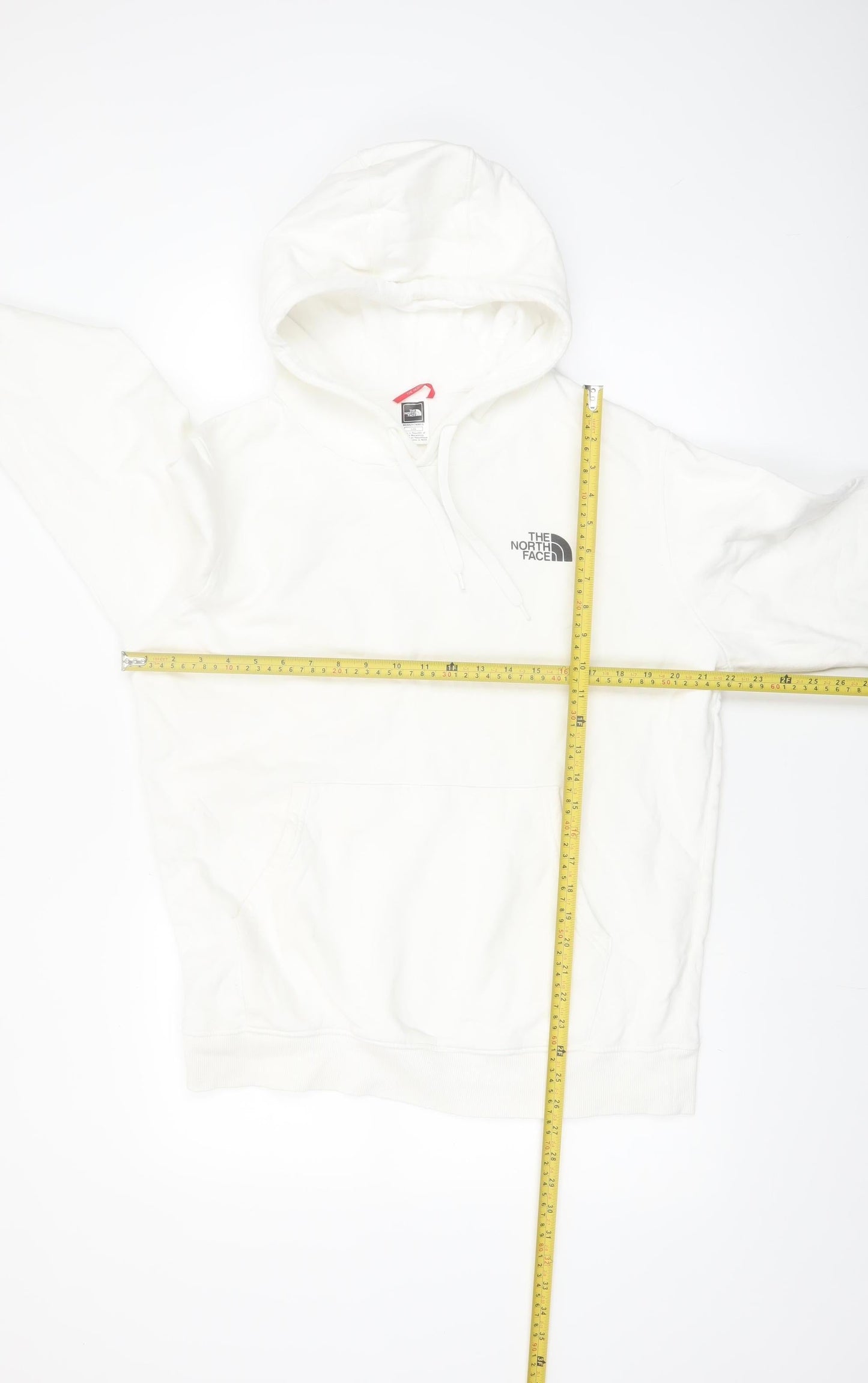 The North Face Men's White Pullover Hoodie L Graphic Outdoor