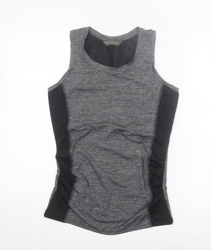 Blooming Marvellous Women's Grey Racerback Tank Top Size S Activewear