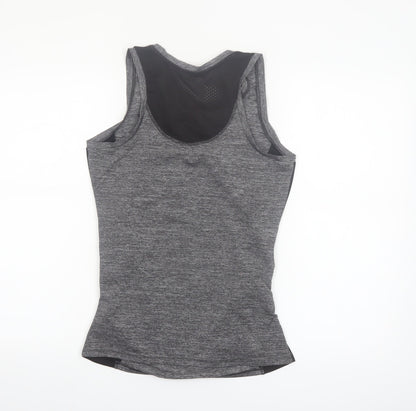 Blooming Marvellous Women's Grey Racerback Tank Top Size S Activewear
