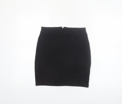 New Look Women's Black Size 6 Pencil Stretch Skirt