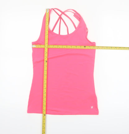Next Women’s Pink Size 8 Slim Fit Activewear Tank Top