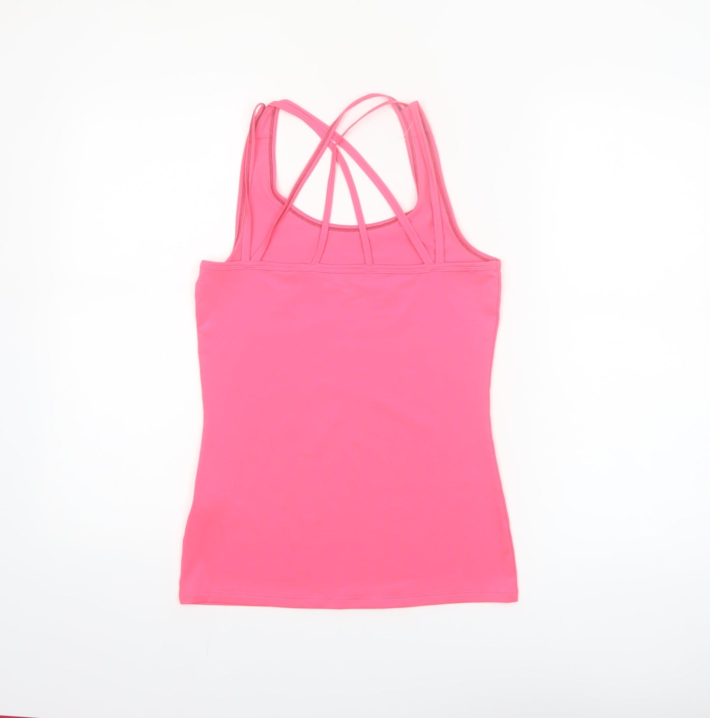 Next Women’s Pink Size 8 Slim Fit Activewear Tank Top