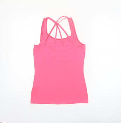 Next Women’s Pink Size 8 Slim Fit Activewear Tank Top