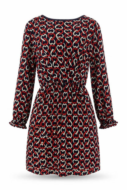 River Island Women’s Multicoloured Size 8 Long Sleeve Shift Dress