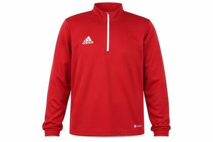 Adidas Men’s Red 1/4 Zip High Neck Sports Sweatshirt Size M