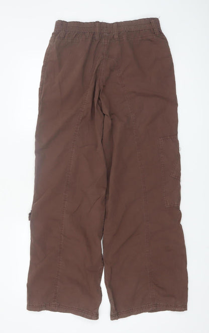 BDG Urban Outfitters Women Brown Cargo Trousers M Y2K Style