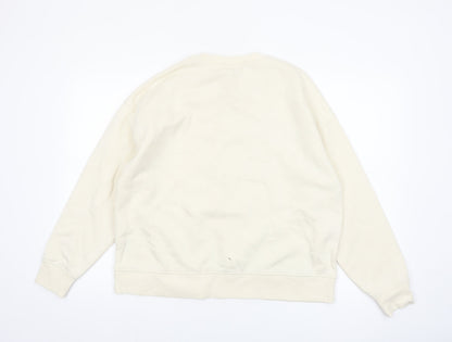 Primark Kuromi Cream Sweatshirt Women M Long Sleeve Pullover Sanrio