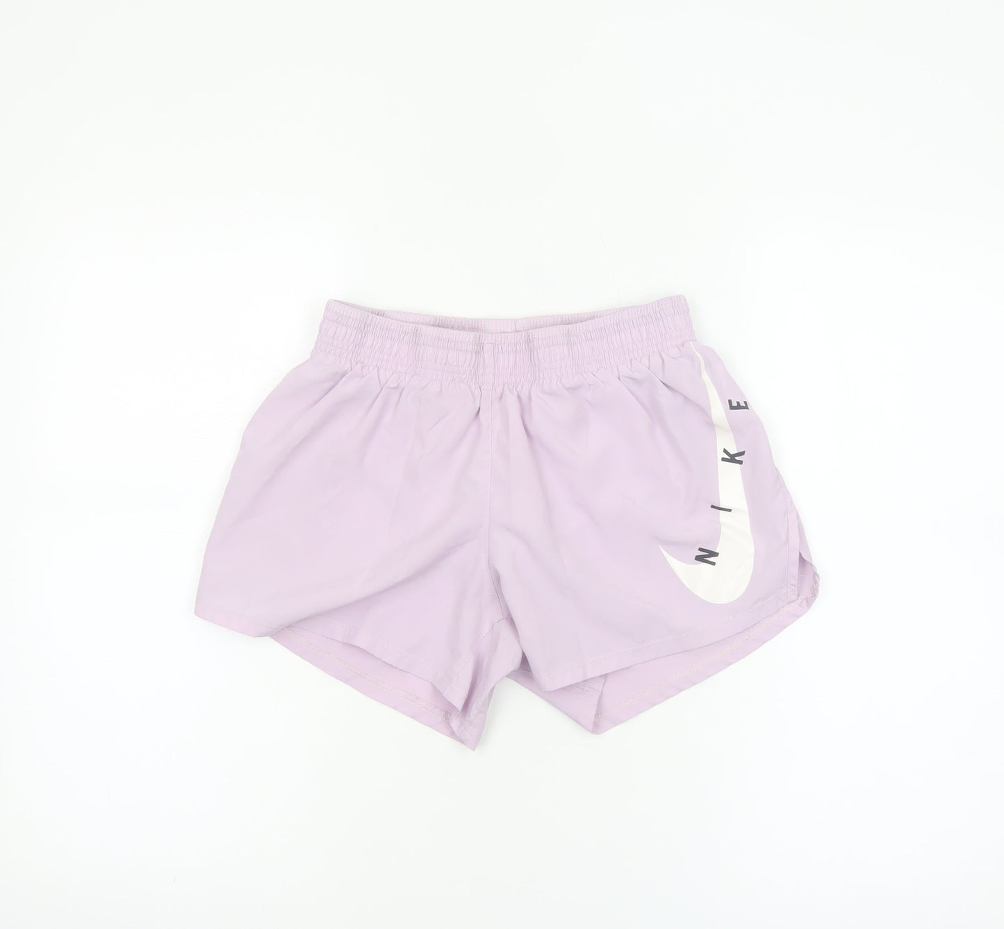 Nike Womens Purple Dri-FIT Athletic Running Shorts Size S