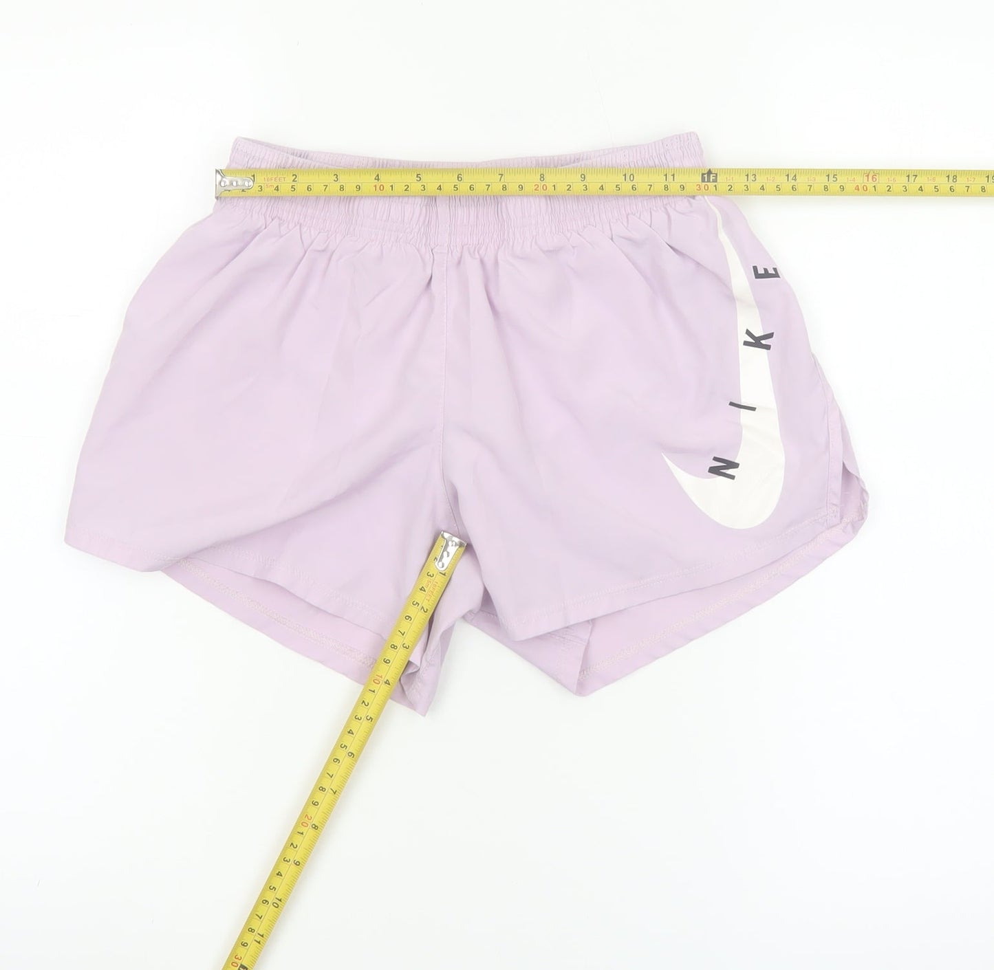 Nike Womens Purple Dri-FIT Athletic Running Shorts Size S