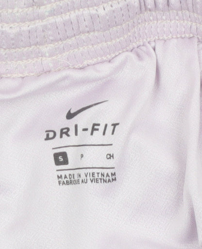Nike Womens Purple Dri-FIT Athletic Running Shorts Size S