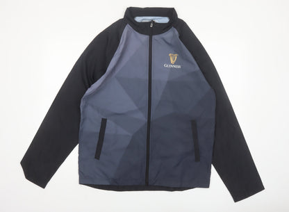Guinness Men's Blue M Windbreaker Lightweight Jacket