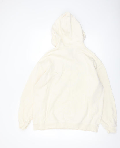 H&M x Disney Women’s Beige Hooded Pullover Sweatshirt Size M