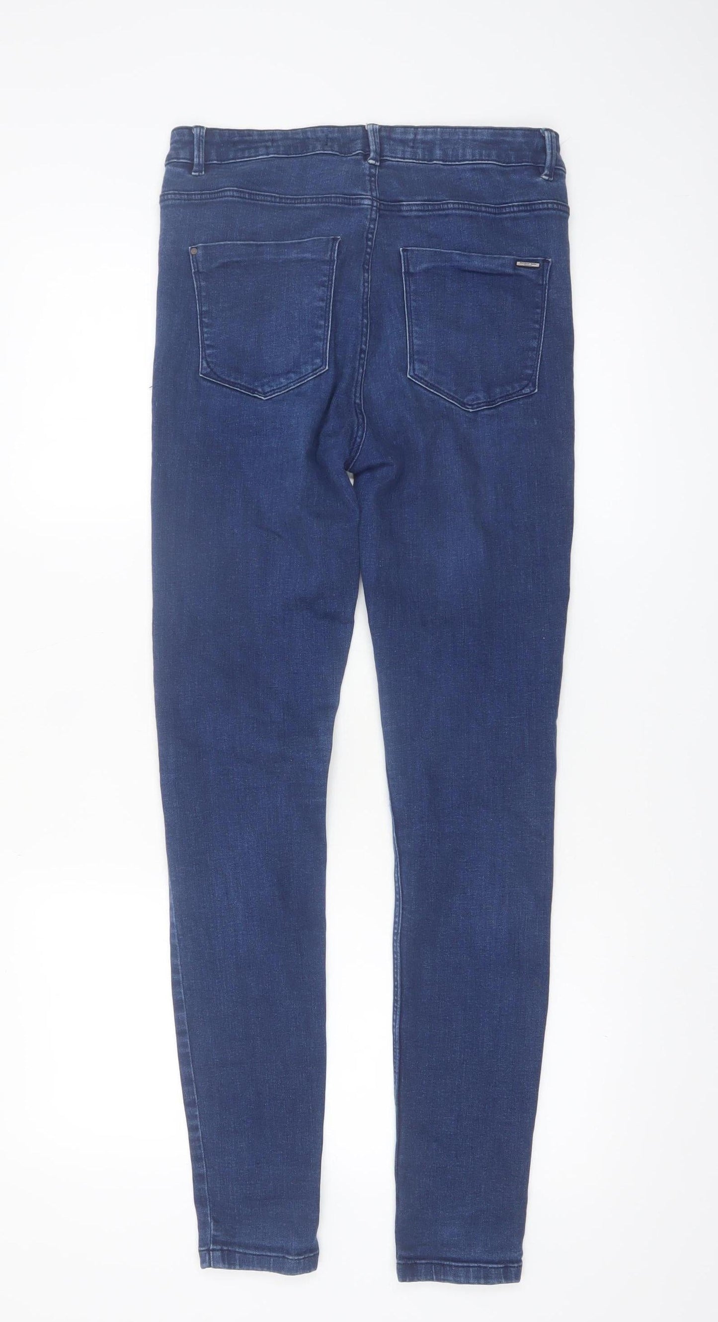 Zara Women Blue Skinny Jeans Size 10 Slim Fit Denim