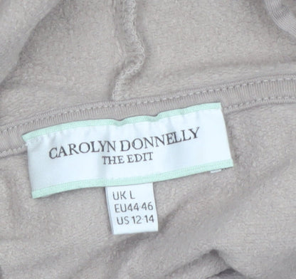 Carolyn Donnelly The Edit Women Grey L Pullover Hoodie