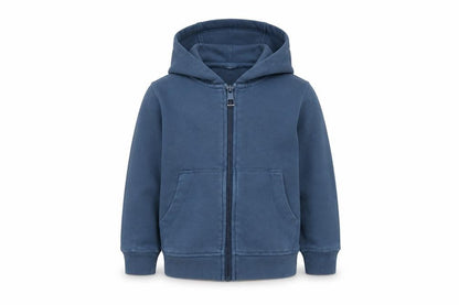 Next Boys Blue Full Zip Hoodie 4 Years Cotton Blend Casual