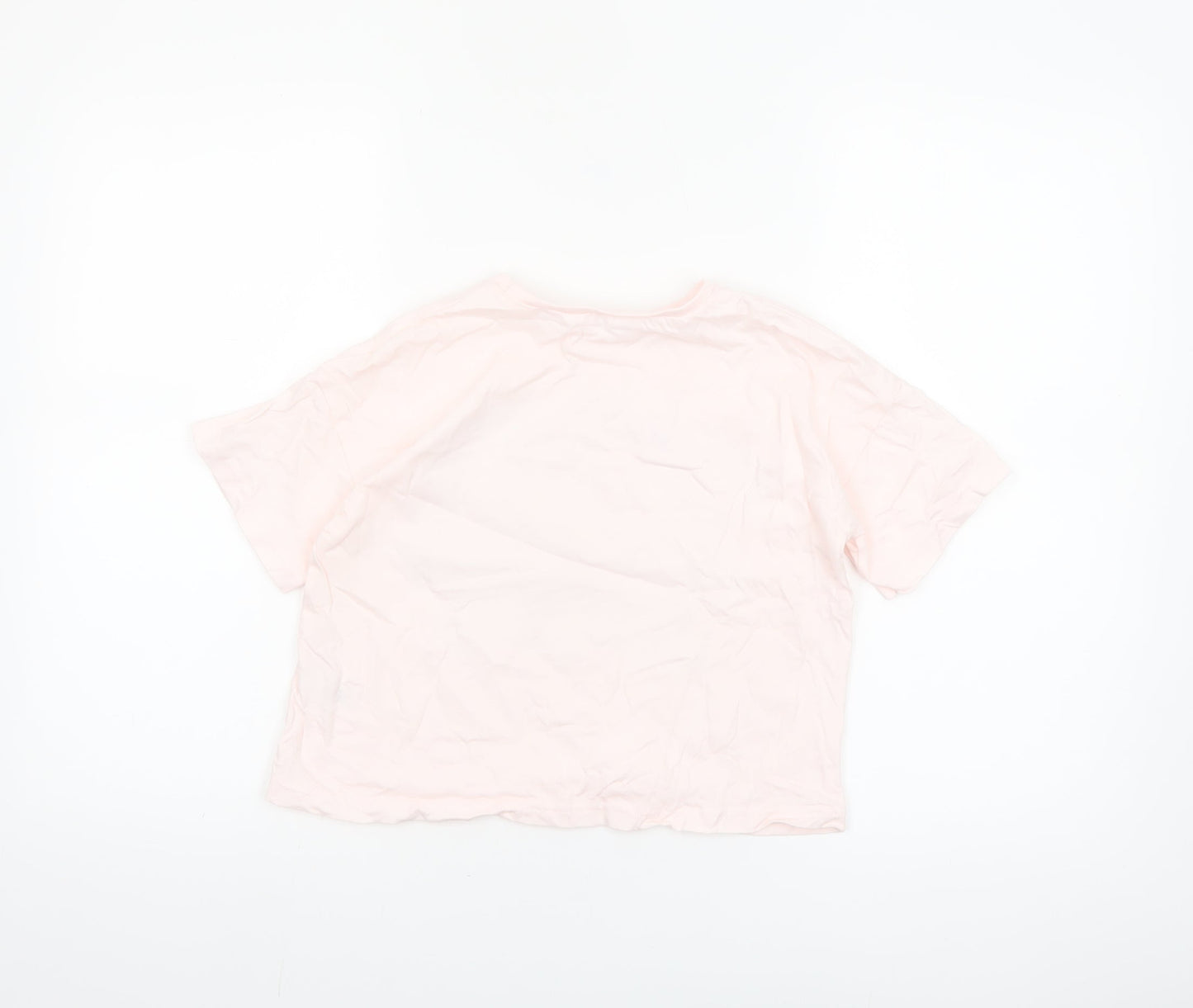 Dunnes Stores Girls Pink New York City Graphic T-Shirt 9-10 Years