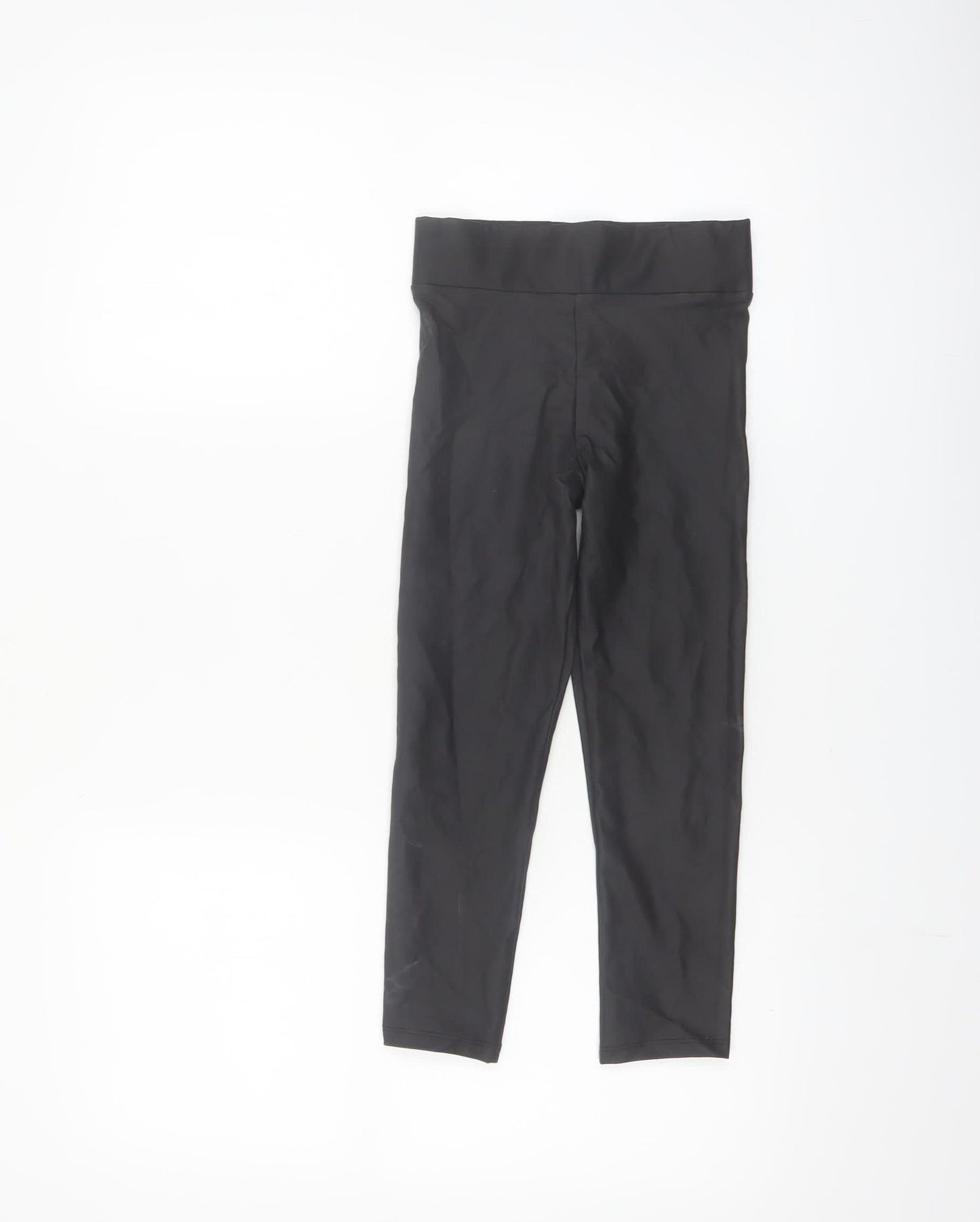 River Island Girls Black Jeggings 5-6 Years Stretch Trousers
