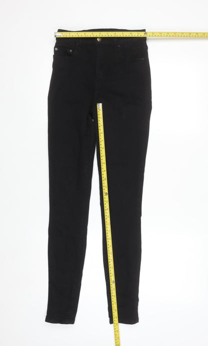 Nobody Womens Black High Rise Skinny Jeans Size 26