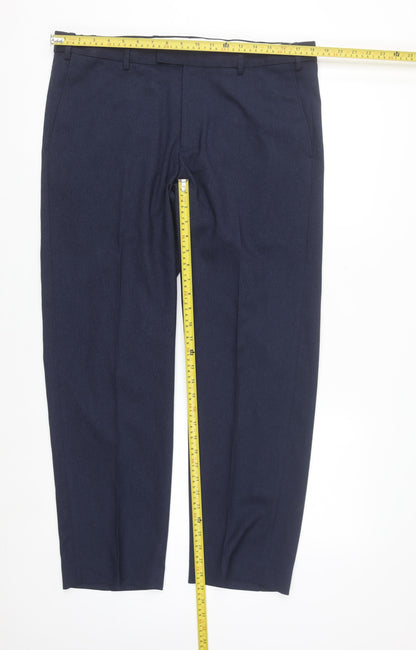St. Bernard for Dunnes Stores Men's Blue 36W 29L Dress Pants