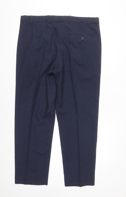 St. Bernard for Dunnes Stores Men's Blue 36W 29L Dress Pants