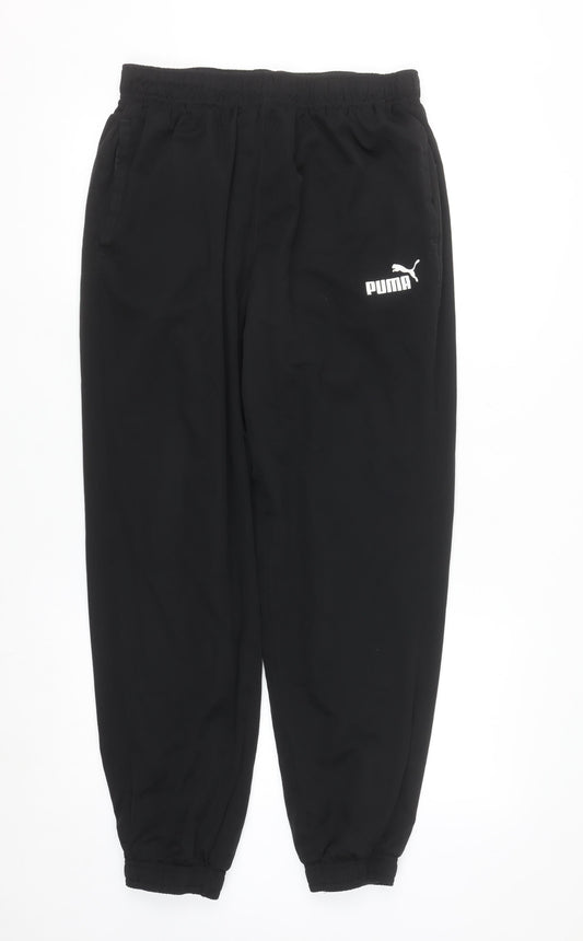 Puma Men's Black Jogger Activewear Trousers Size L