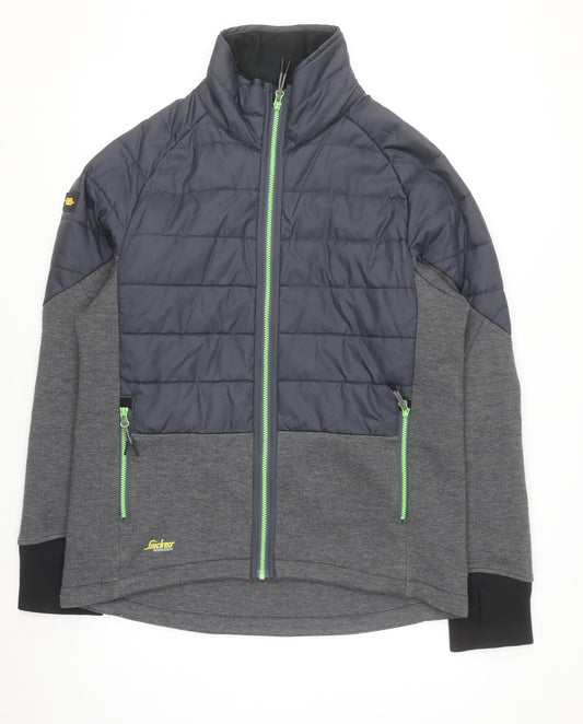 Snickers Workwear Men's Grey L Padded Softshell Puffer Jacket