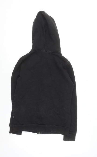Puma Men's Black Full Zip Hoodie Size S Sportswear Fleece
