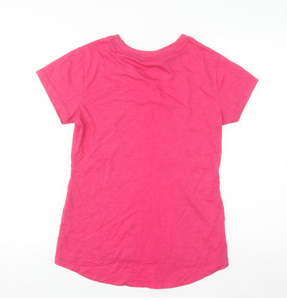 Irish Connexxion Women’s Pink Dublin Cotton T-Shirt Size 12