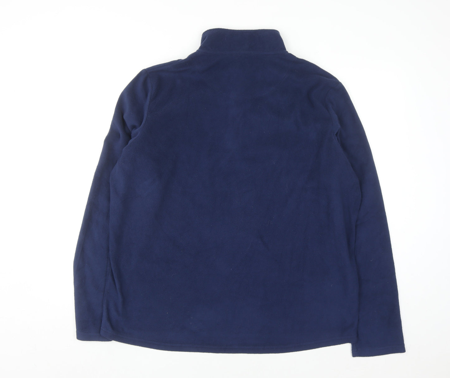 Crane Men's Blue XL Fleece 1/4 Zip Pullover Sweatshirt