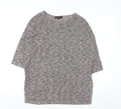 New Look Women's Grey Knit Pullover Jumper Size S