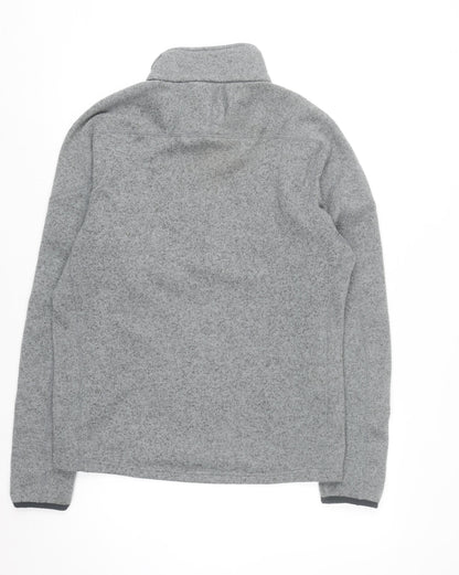 Peter Storm Men's Grey 1/4 Zip Fleece Sweatshirt M Outdoor Pullover