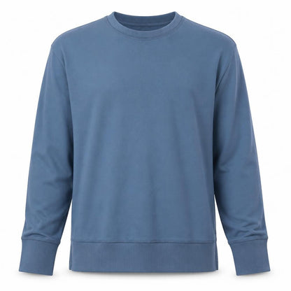 Bench Men's Blue Crew Neck Pullover Sweatshirt M Regular Fit